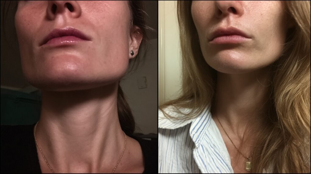 Educational diagram illustrating proper tongue posture for mewing jawline exercises and how to do mewing properly