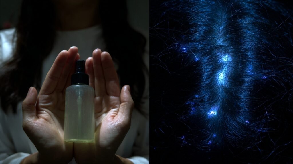 Minoxidil vs finasteride for hair loss comparison with scalp care tips for hair growth, featured in a hairmaxxing guide.