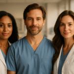 A hyper-realistic cinematic photograph of confident individuals showcasing healthy hair, illustrating emerging hair regrowth 2026 hairmaxxing advancements.